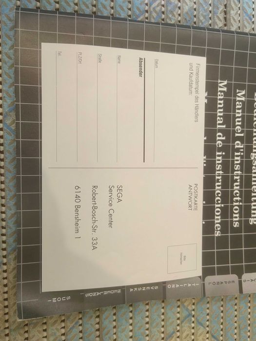 manual sega mega drive 1