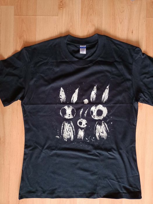 T-shirt | króliki zombie | horror | creepy | emo | gothic | goth