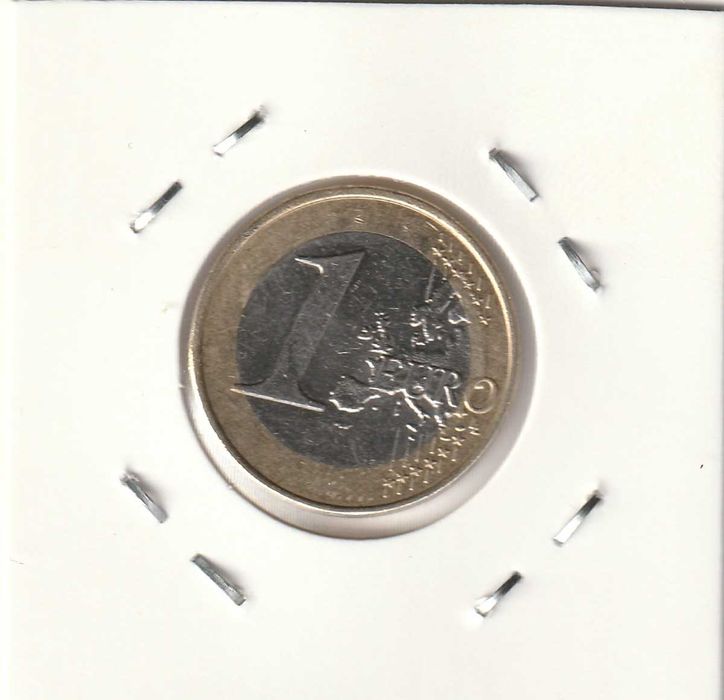 Moeda 1 Euro 2020 – Erro de Cunhagem (Cunho Descentrado) – Rara