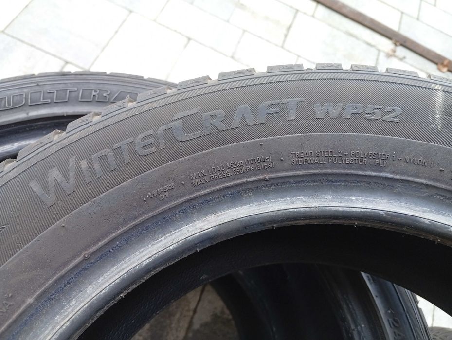 Opony Zimowe Kumho Wintercraft WP52 165/70R14 2022r 26,6mm (A325)