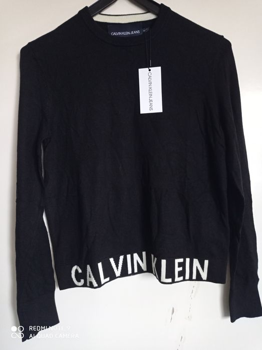 Calvin Klein jeans XS Sweterek Damski z metką