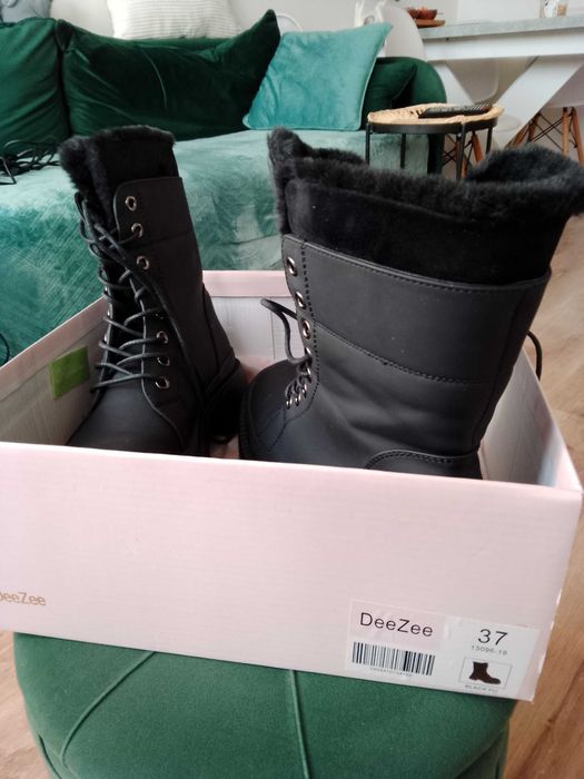 Buty Zimowe Ocieplane 37 Nowe