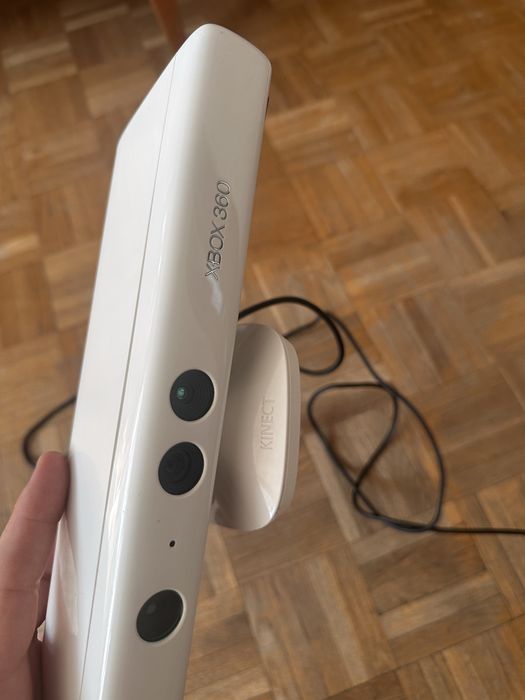 Xbox 360 - kinect biały stan ładny