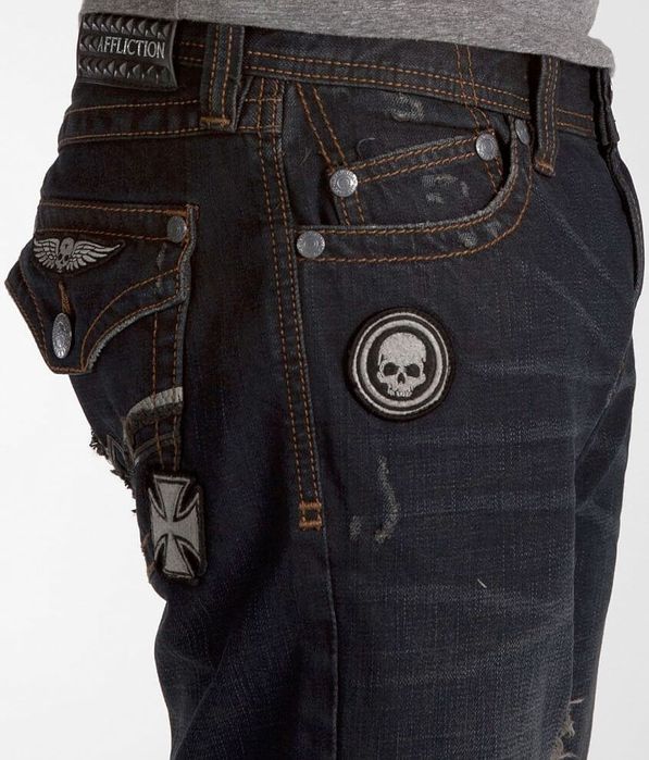 Affliction джинсы 32/33