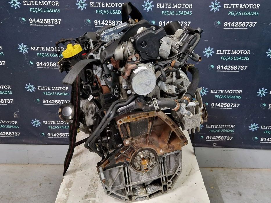 Motor usado K9K646 NISSAN NV200 1.5 DCI 110CV KADJAR QASHQAI SCENIC