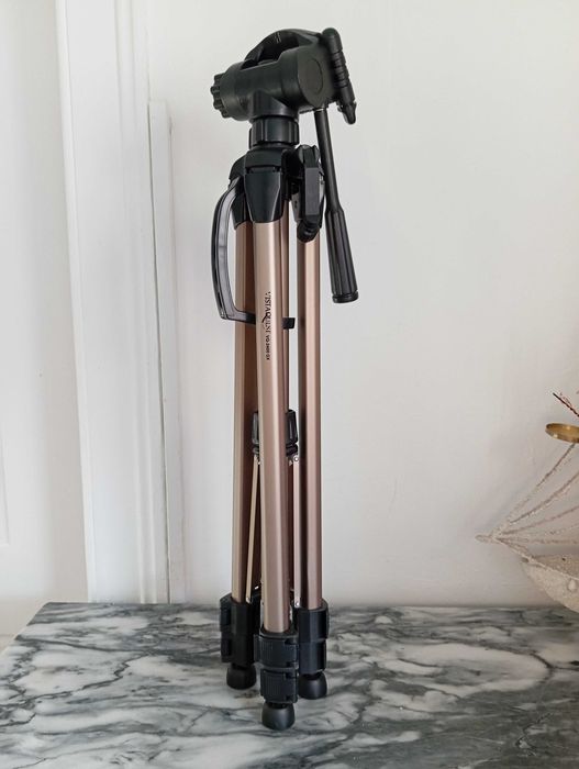 Tripé telescópio para câmara fotográfica e video Vistaqulst