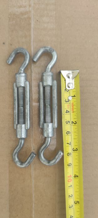 Śruba rzymska fi 6mm 2 sztuki.