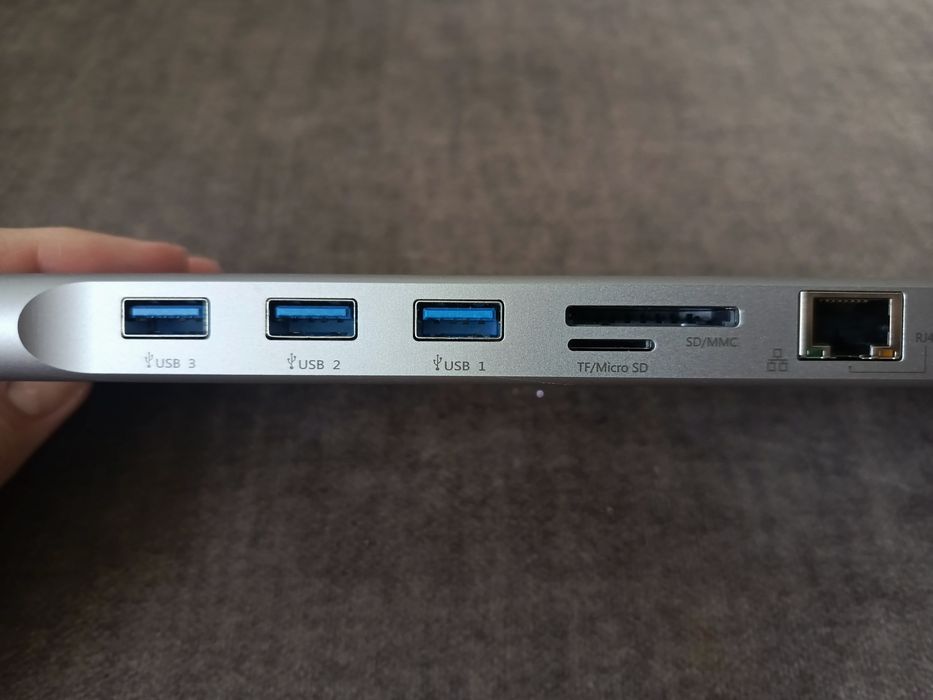 Baseus adapter hub USB C C-C3UE2HVMS01 stacja dokująca