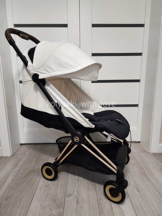 Cybex Coya off white/rose gold Сайбекс Койя біло-чорна
