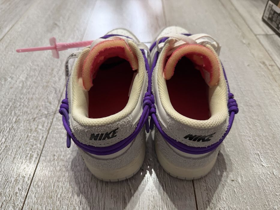 nike dunk low x offwhite lot 15