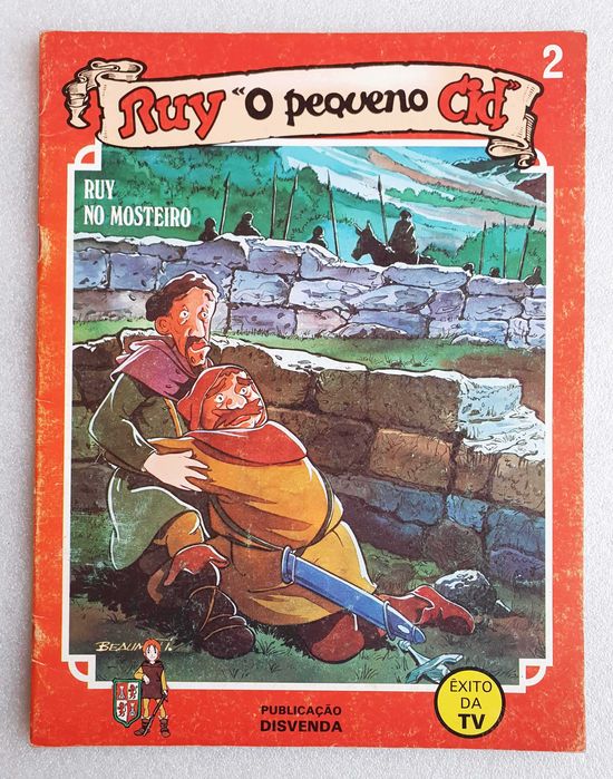 Antigo Livro ~ "RUY O PEQUENO CID" ~ nº2 ~ Anos 80 ~ Disvenda