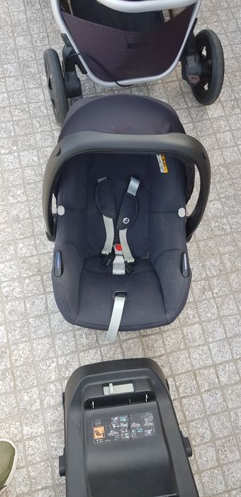 Vendo carrinho maxi cosi ovo e ixofix
