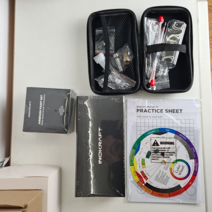 Аерограф компресор новий Inokraft набір