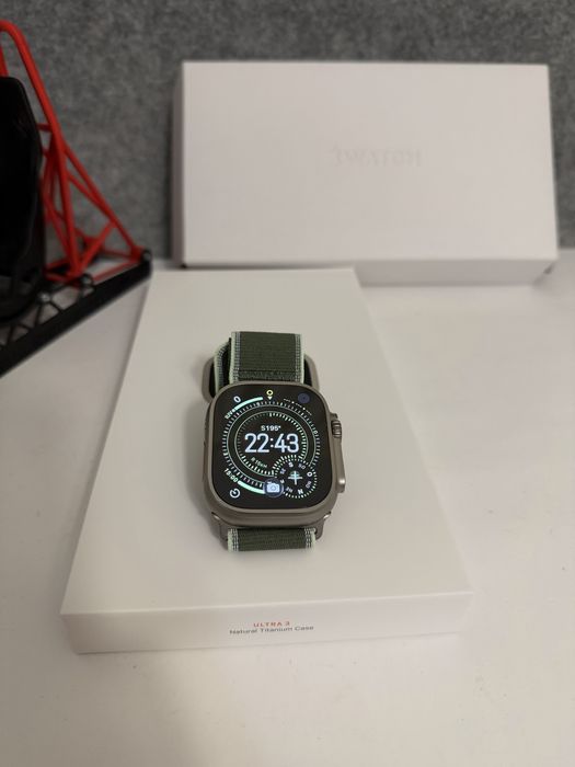Troco/Vendo Apple Watch Ultra 3 49MM Natural titanium