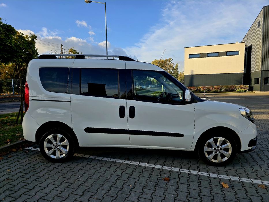 Zamiana Fiat Doblo 2xDrzwiPrzesuwneKlimatronicGrzaneFoteleElSzybyAlufelgi!