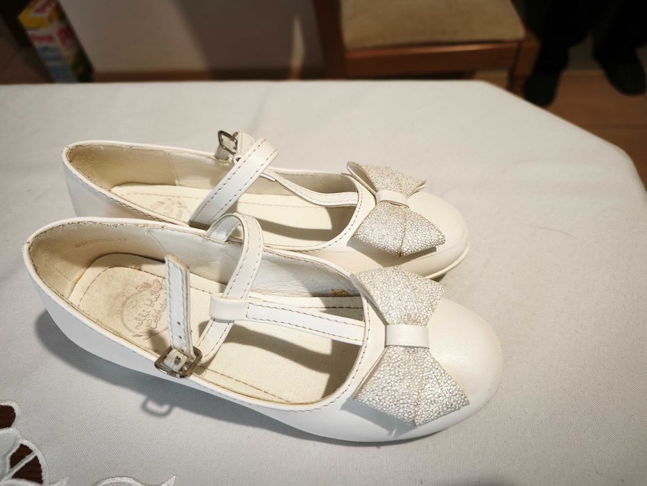 Sukienka komunijna i buty komunijne nnelly blue 33