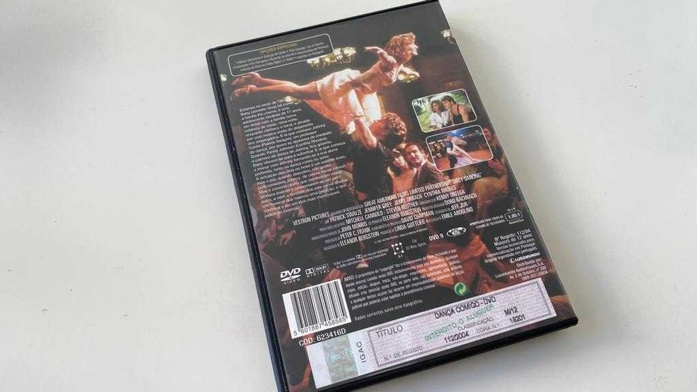 DVD - Dança Comigo . Dirty Dancing - RARO . 1987 Romance