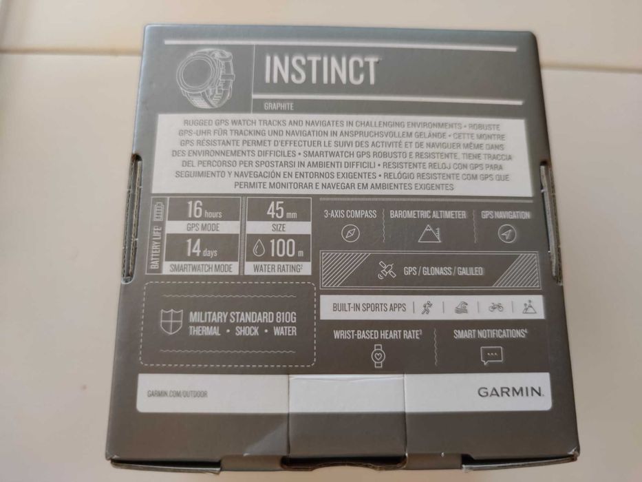 Vendo Relógio Garmin Instinct Graphite