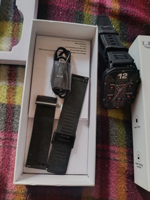 ‼️Смарт годинник Lige KM02 із вбудованим ліхтариком