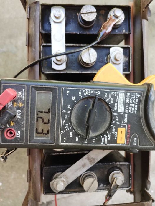 ПОВЕРБАНК Лужний аккумулятор НК 80А/ч 6,2В Щелочной аккумулятор 6.2 В