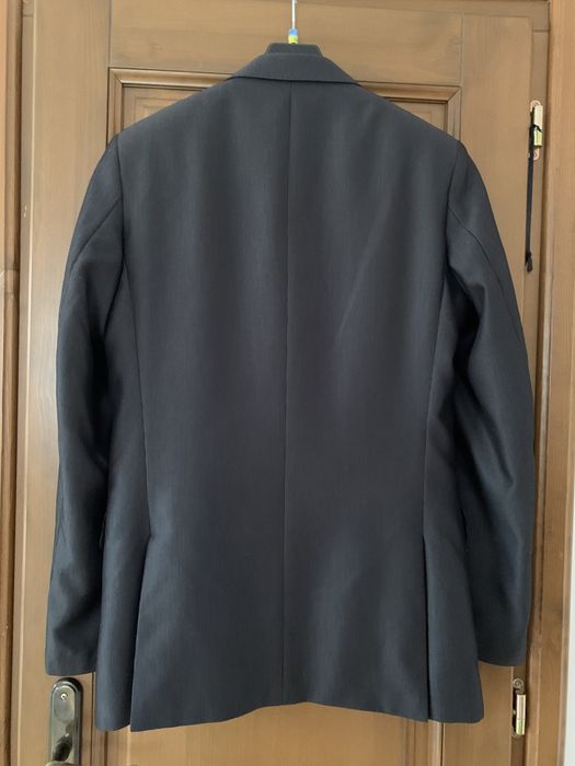 Garnitur męski grafitowy