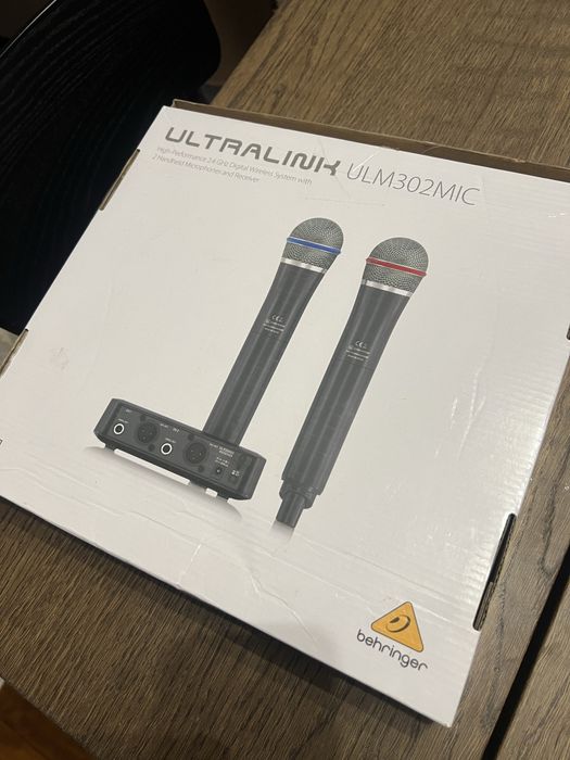 Behringer ULTRALINK ULM302MIC 2 mikrofony bezprzewodowe