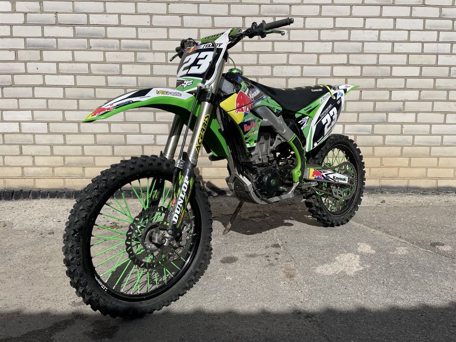 Kawasaki kx450f кросс