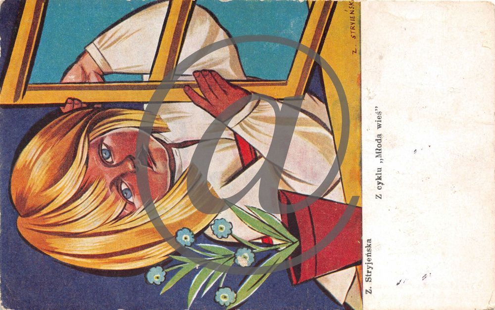 Zofia Stryjeńska pocztówki ok 600szt R145