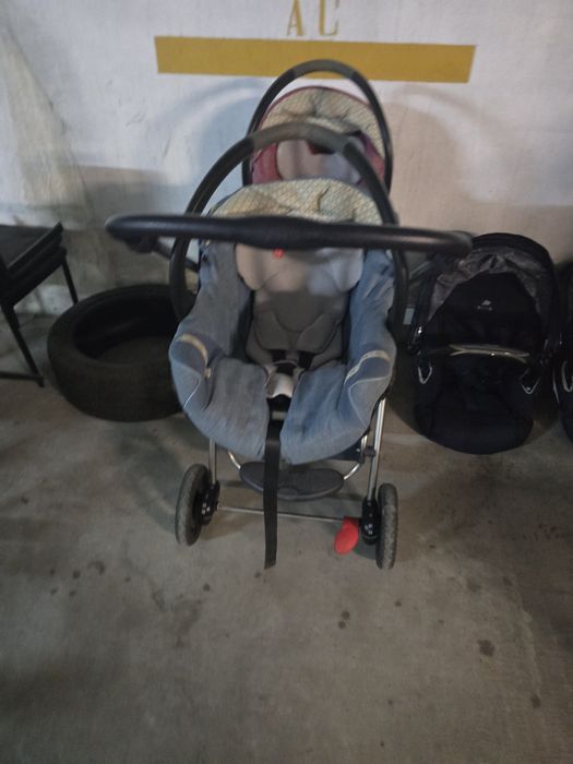 Carro de bebe de gémeos