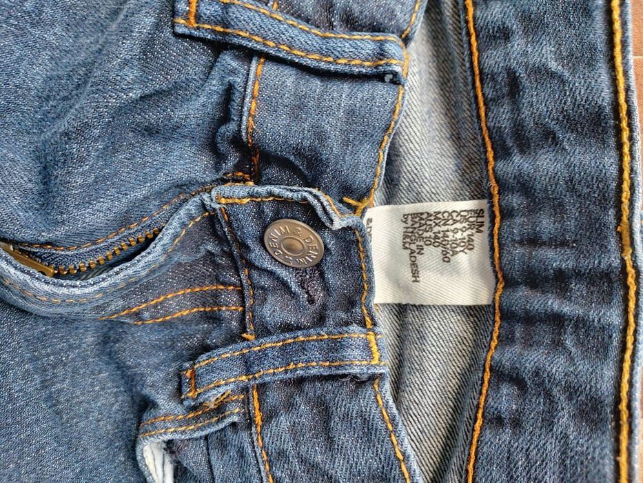 Spodnie jeansy 5 10 15 H&m KappAhl rozm. 140 rozm. 146