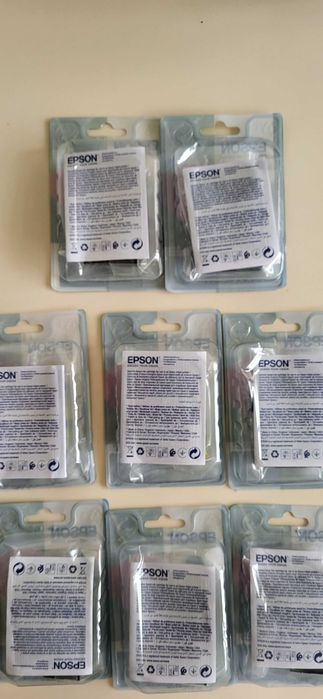8 Cartuchos EPSON Selados - bom preço
