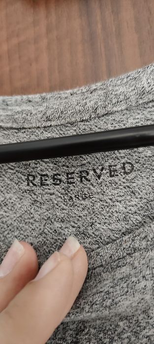 L Reserved Marvel męska bluzka z nadrukiem longsleve