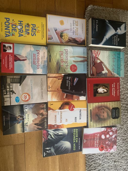 Livros  varios titulos e autores cada 10€