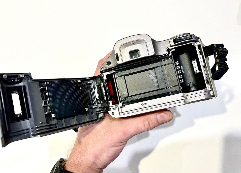 Aparat Olympus is-200 + konwerter - IDEALNY - KOLEKCJONERSKI