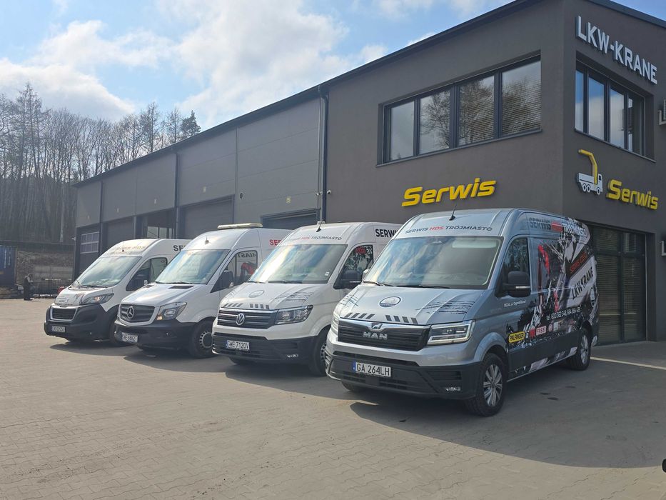 Serwis Hiab Trójmiasto, serwis mobilny, serwis stacjonarny