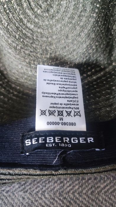Kapelusz SEEBERGER est.1890 klasyka super jakość