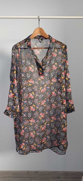 Tunika w kwiaty MNG Collection w r. L