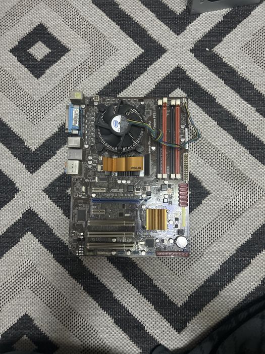 Asus P5P43TD PRO з процесором Intel Quad Q9550