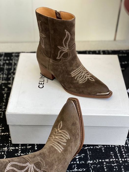 Botki zamszowe Celine! Kozaki Premium Jakość! 36-40
