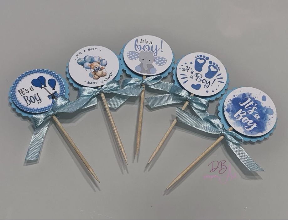 Pilery na muffinki Baby Shower It’s a Boy!