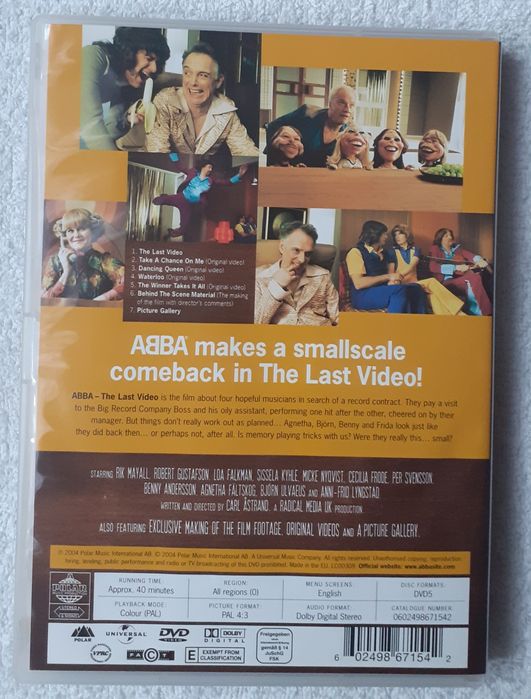 ABBA – The Last Video (DVD)