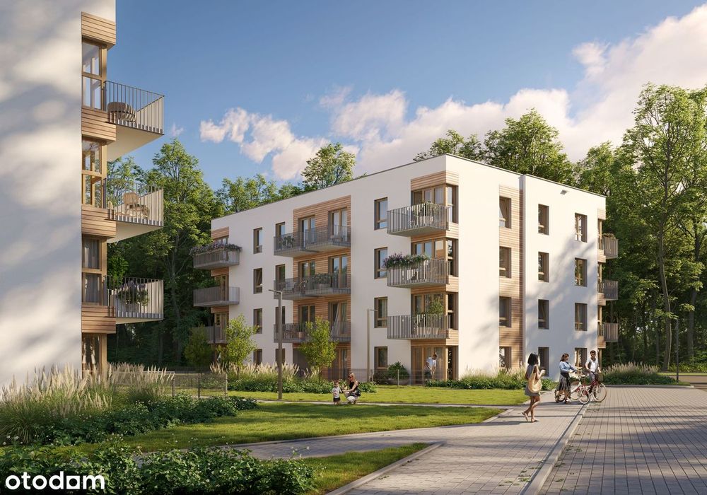 2-pokojowe mieszkanie 42 m² + balkon Bezpośrednio - Widok 6