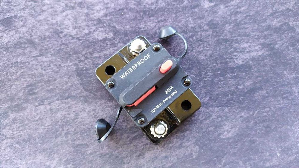 Запобіжник Предохранитель 200А Прерыватель цепи АКБ DC для САМОДЕЛОК ...