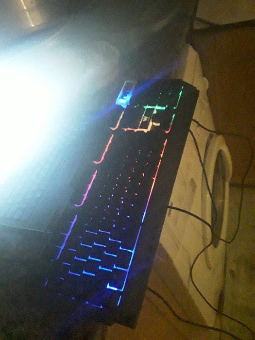 Teclado gamingcomo novo