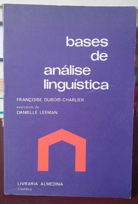 Bases de Análise Linguística - Françoise Dubois Charlier