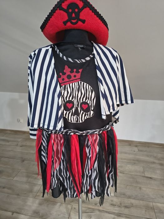 Strój piratka z kapeluszem