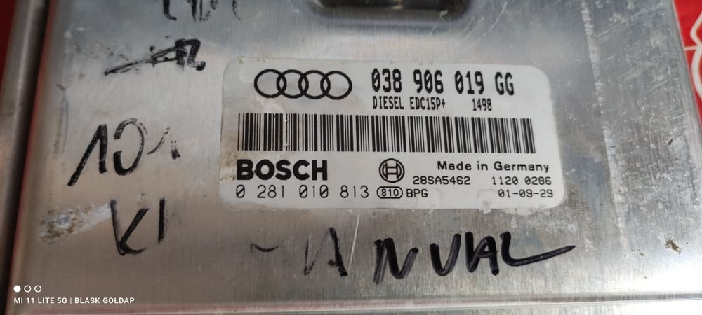 Zestaw Startowy Audi A4 B6 1.9 AFB 101 KM Manual 01 Blask Gołdap