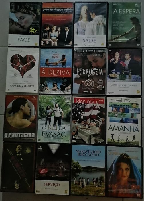 Lote 234 DVD's originais (Lote 10)
