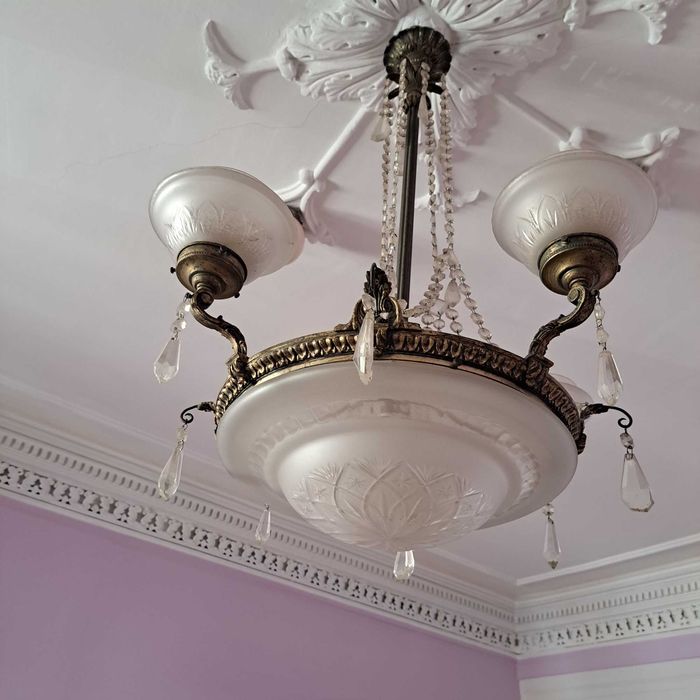Lustre Arte Nova em excelente estado