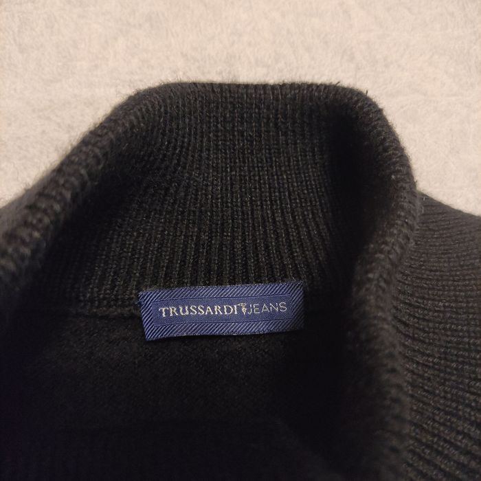 Свитер trussardi jeans шерстяной мужской